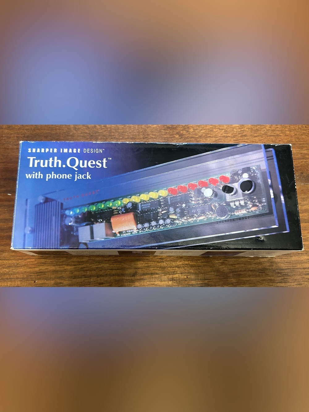 Vintage 1990s Sharper Image Truth Quest Truth Seeker for Telephone New Open Box